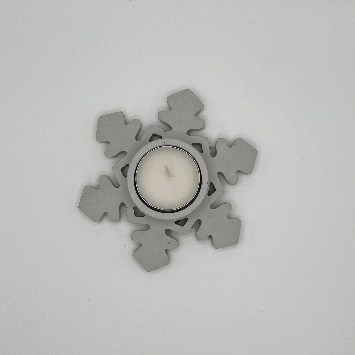 Snowflake Candle Holder