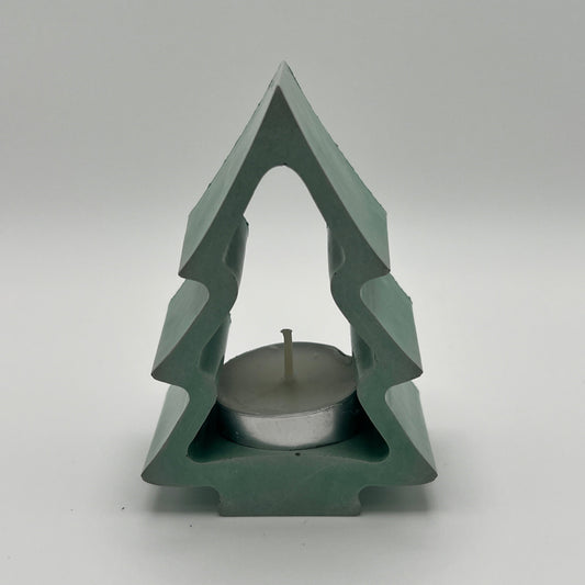 Mini Christmas Tree Candle Holder