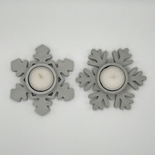 Snowflake Candle Holder